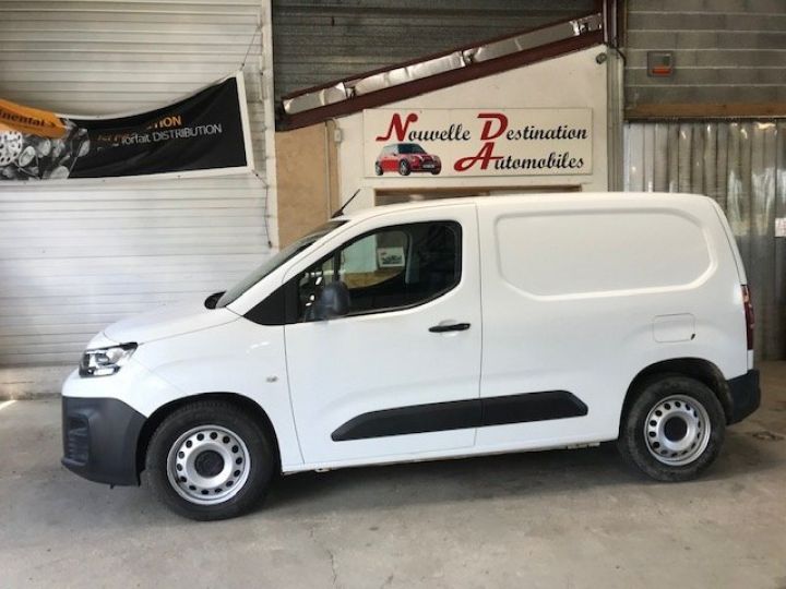 Commercial car Citroen Berlingo Other Berlingo Van 1.6 Bluehdi 100ch Club + Pack Chantier+ Grip Control Blanche - 1