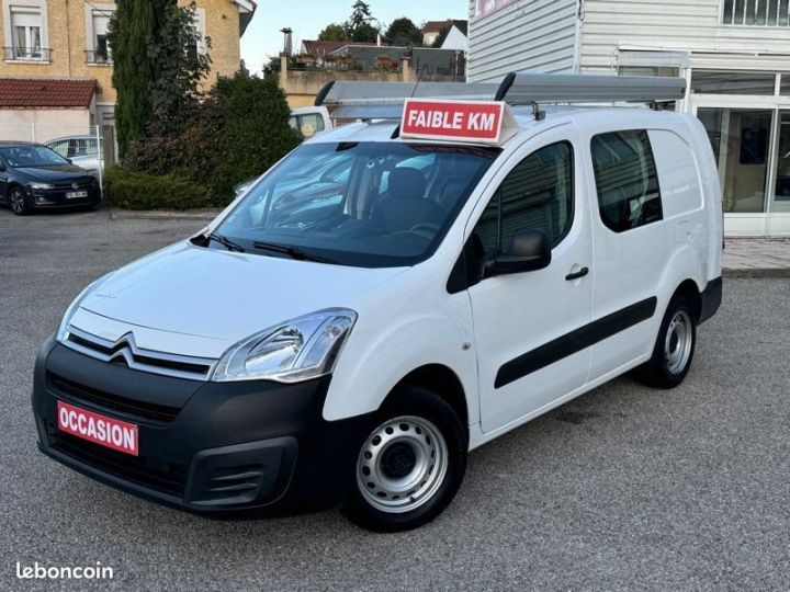 Commercial car Citroen Berlingo Other Citroën 5 Places Cabine Rétractable 1.6 BlueHDI 100 Cv Phase II Galerie-GPS-Climatisation-CarPlay 73.000KM TVA RÉCUP Blanc - 1