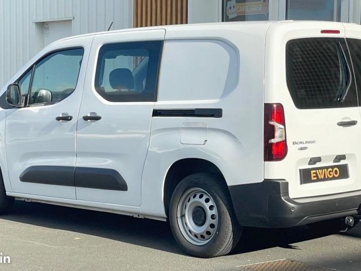 Commercial car Citroen Berlingo Other Citroën COMBI 1.5 BLUEHDI 100 XL L2 FEEL ATTELAGE APPLE CARPLAY RADAR AR Blanc - 5