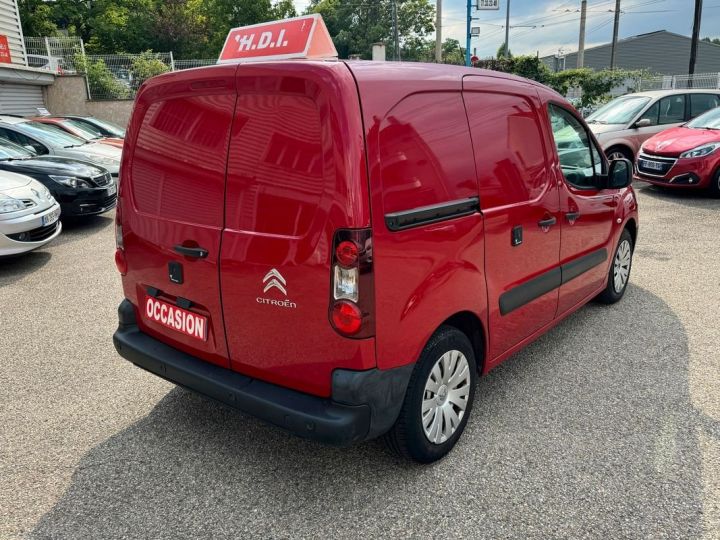 Commercial car Citroen Berlingo Other Citroën L1H1 1.6 BlueHDI 100 Cv Phase II GPS-Climatisation-Rangement Latérale Rouge - 4