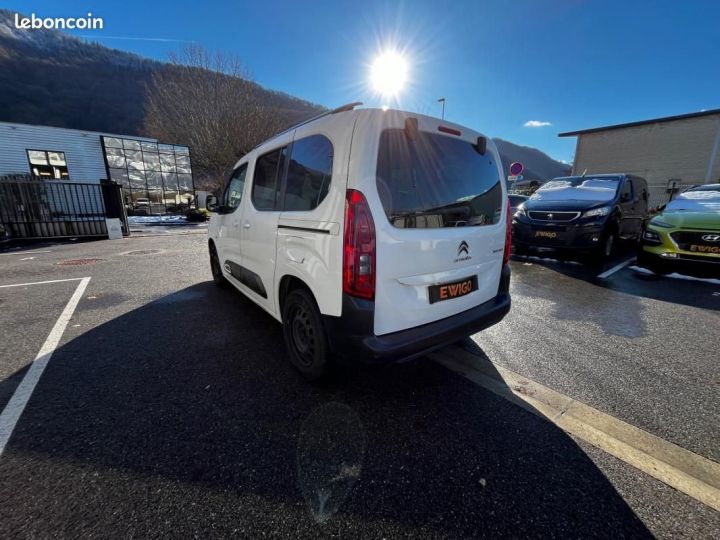 Commercial car Citroen Berlingo Other Citroën MULTISPACE 1.5 BLUEHDI 100CH SHINE APPLE CARPLAY + CAMERA DE RECUL GRIP CONTRO... Blanc - 5