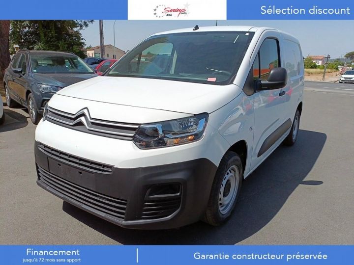 Commercial car Citroen Berlingo Other CLUB 1.5 BLUEHDI 100 M BVM6 ATTELAGE BLANC - 1