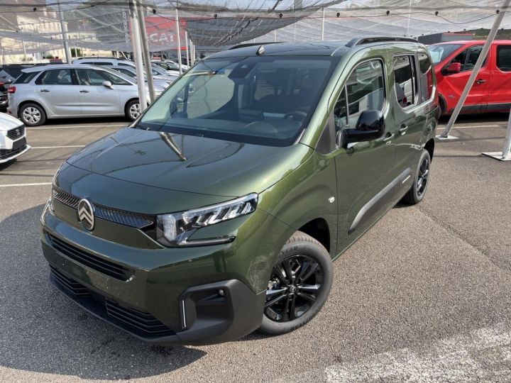 Commercial car Citroen Berlingo Other III (2) 1.5 BlueHDi S&S 100 M Plus 2 PORTES LATERALES / CAMERA / PACK STYLE Sirkka Green - 1