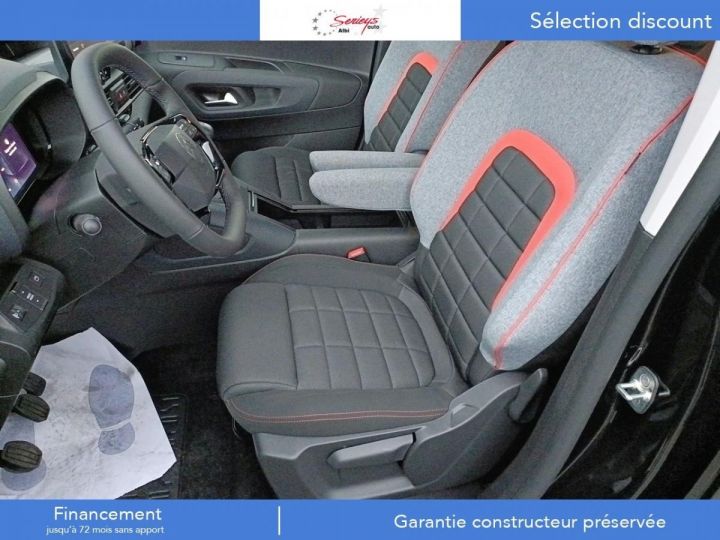 Commercial car Citroen Berlingo Other MAX STD BHDI 130 BVM6 PK XTR+PK TECHNO+JA17 NOIR PERLA METAL - 4