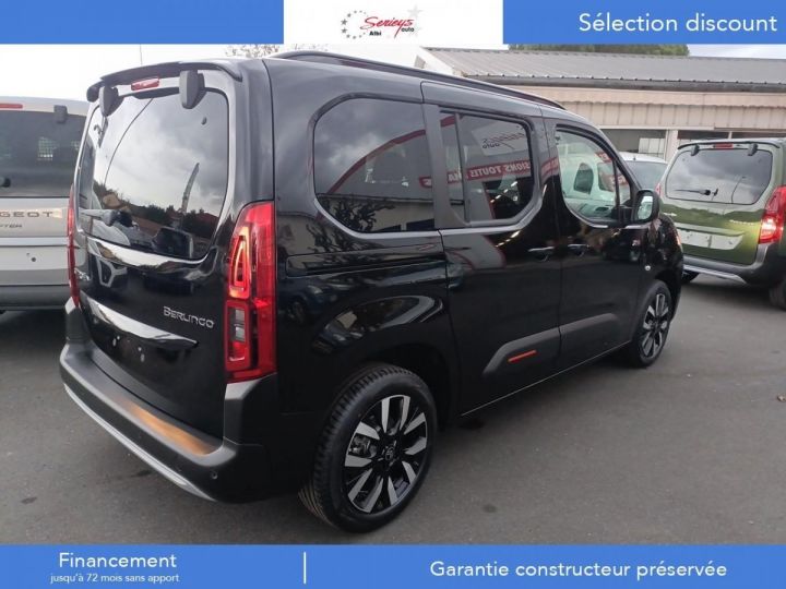 Commercial car Citroen Berlingo Other MAX STD BHDI 130 BVM6 PK XTR+PK TECHNO+JA17 NOIR PERLA METAL - 6