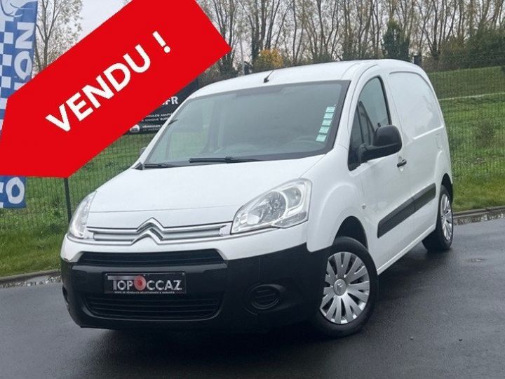 Commercial car Citroen Berlingo Other PLANCB 1.6 HDI 90CH - 2016 - 3 PLACES - GARANTIE BLANC - 1