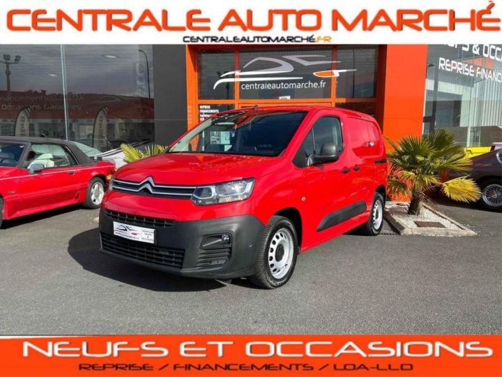 Commercial car Citroen Berlingo Other Taille M BlueHDi 130 SetS EAT8 DRIVER Rouge - 1