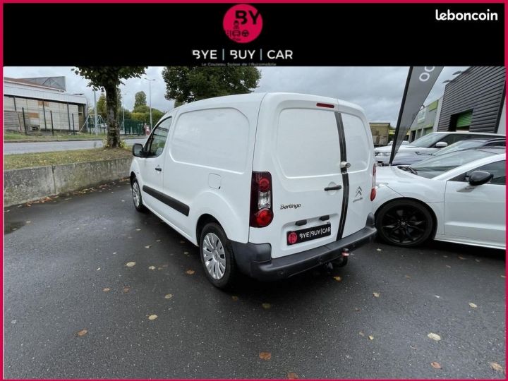 Commercial car Citroen Berlingo Other vu fourgon 1.6 bluehdi 100 m l1 business start-stop etg Blanc - 4