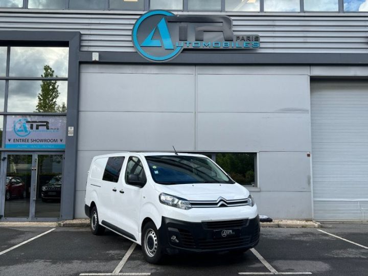 Commercial car Citroen Jumpy Other FG XL 2.0 BLUEHDI 120CH S&S CABINE APPROFONDIE FIXE CLUB Blanc - 1