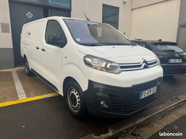 Commercial car Citroen Jumpy Other Fg XL 2.0 BlueHDi 120ch S&S Driver Historique d'entretien Garantie 12 mois Caméra de recul Radar AV-AR 1ère main Blanc - 1