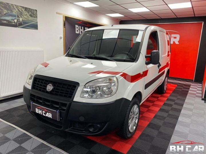 Commercial car Fiat Doblo Other 1.9 75cv Cargo 1ère Main Blanc - 1