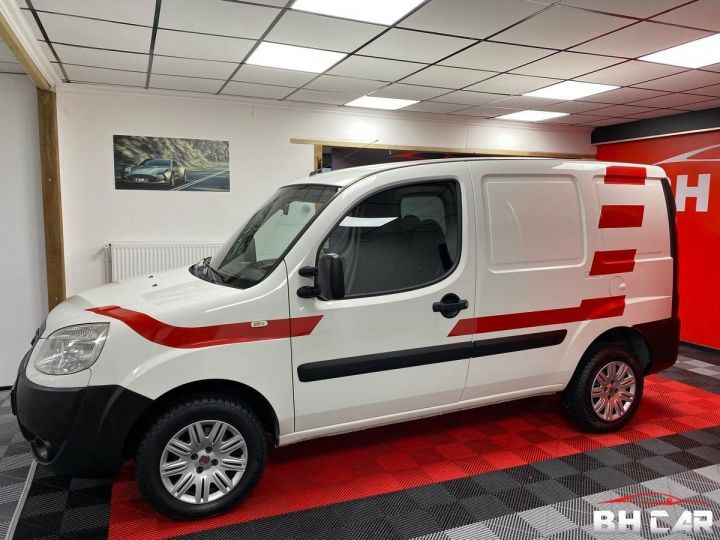 Commercial car Fiat Doblo Other 1.9 75cv Cargo 1ère Main Blanc - 4