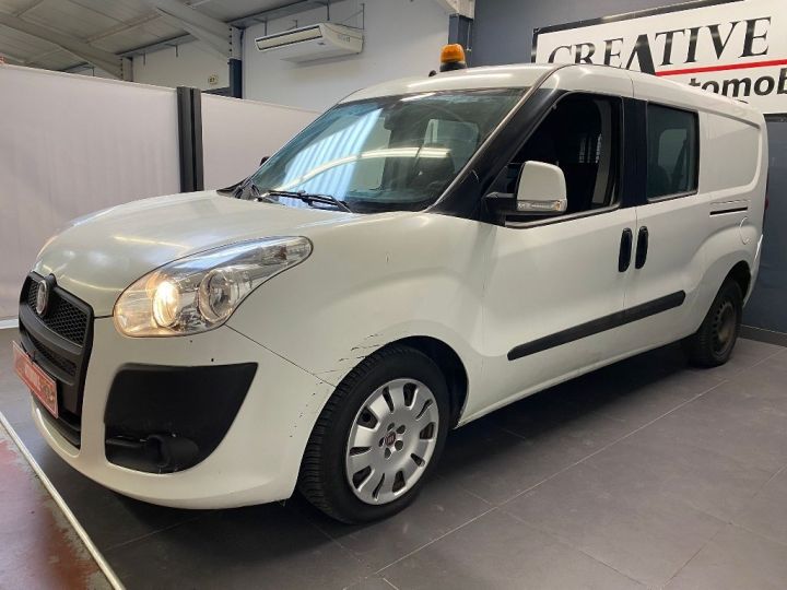 Commercial car Fiat Doblo Other Maxi Cabine Approfondie 1.3 MJT 90 CV Blanc - 2