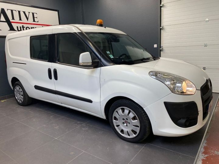 Commercial car Fiat Doblo Other Maxi Cabine Approfondie 1.3 MJT 90 CV Blanc - 3