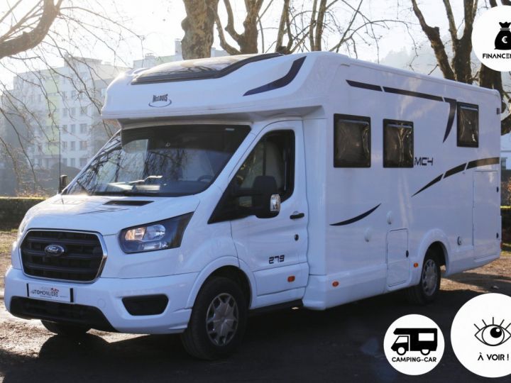 Commercial car Fiat Ducato Other MC Louis MC4 2.0 TDCI 170 BVA (Auvent,Panneaux solaires,Porte vélos) Gris - 1