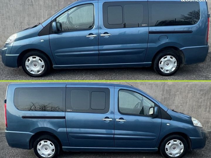 Commercial car Fiat Scudo Other Expert Jumpy PANORAMA Long L2H1 2.0 Multijet 128 CH- 8 Places Régulateur Bluetooth 2 Portes latérales coulissantes Garantie 12 Mois Bleu - 4