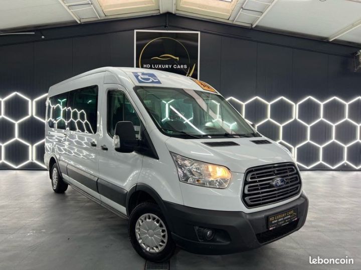 Commercial car Ford Transit Other 125ch – 9 places Adapté aux enfants et personnes en situation de handicap Blanc - 1