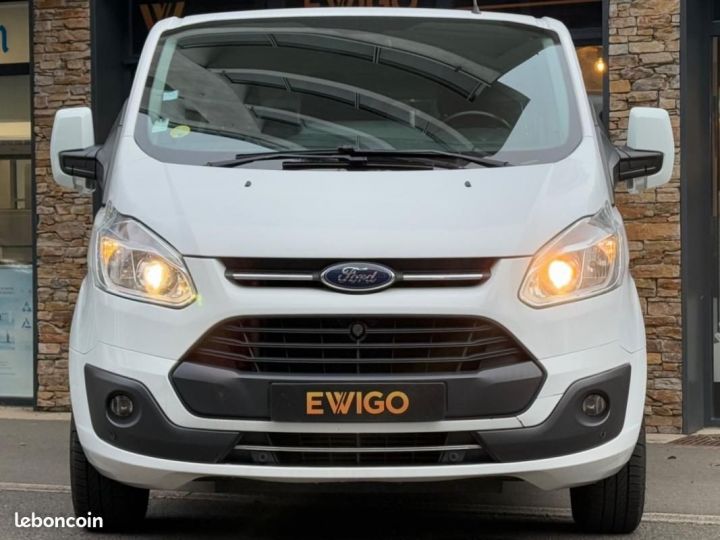 Commercial car Ford Transit Other Custom 9 places 2.0L TDCi 105CH Trend Business Blanc - 3