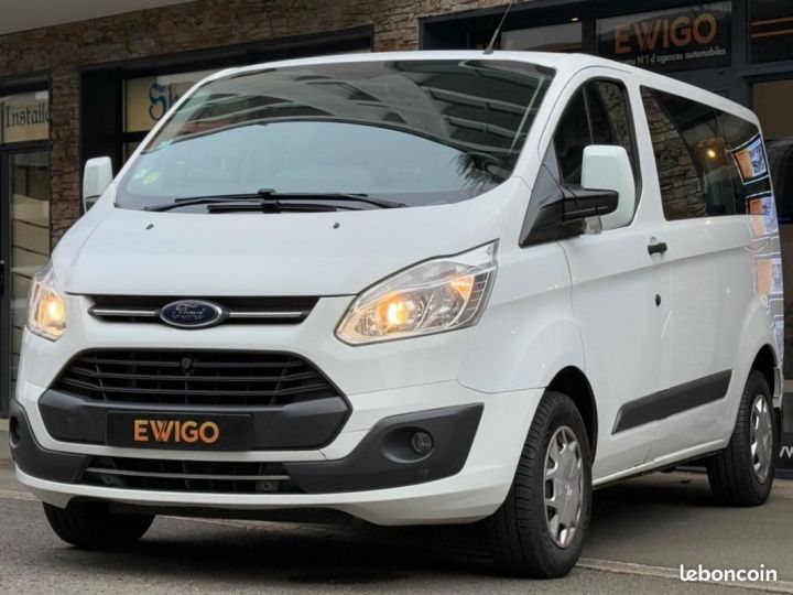 Commercial car Ford Transit Other Custom 9 places 2.0L TDCi 105CH Trend Business Blanc - 4