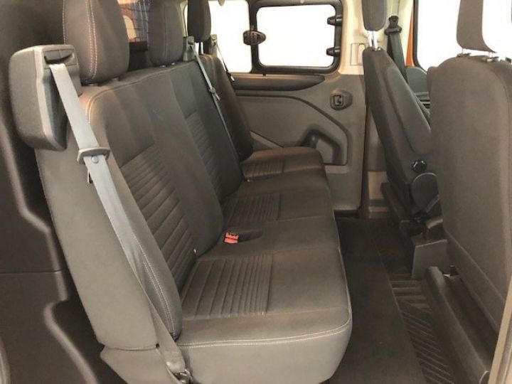 Commercial car Ford Transit Other CUSTOM CAB APPRO 5 PLACES L1H1 130cv LIMITED ORANGE - 3