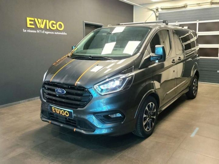 Commercial car Ford Transit Other Custom Fg 290 2.0 TDCI 185ch L1H1 SPORT BVA6 3999 Gris - 1