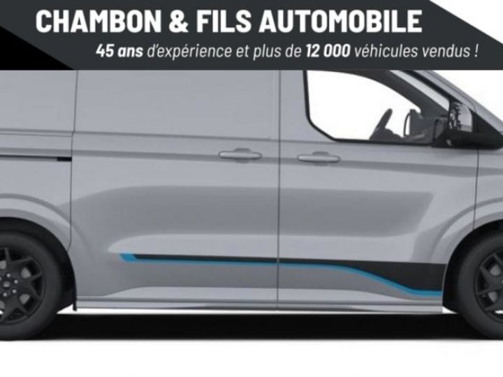 Commercial car Ford Transit Other Custom FOURGON 300 L1H1 2.0 ECOBLUE 170 CH BVA8 SPORT PRIX HT Gris Mat - 3