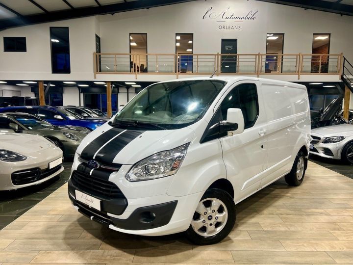 Commercial car Ford Transit Other custom fourgon l1h1 2.0 tdci 130 ch limited edition bv6 attelage Blanc - 1