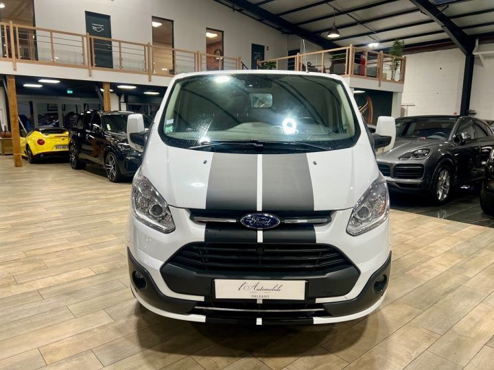 Commercial car Ford Transit Other custom fourgon l1h1 2.0 tdci 130 ch limited edition bv6 attelage Blanc - 3