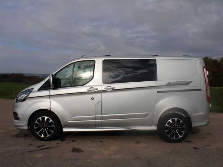 Commercial car Ford Transit Other CUSTOM L1H1 2.0 DIESEL 170 CV 5 PLACES GPS 3D CAMÉRA FULL LED USB RE JA 17 BOITE AUTO Gris Titane - 7