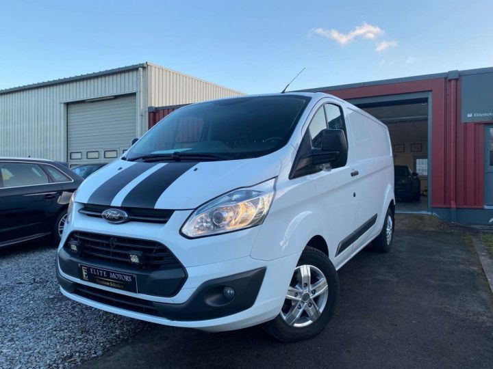 Commercial car Ford Transit Other Custom L2H1 AMBIANCE CAMERA- CLIM- 3PLACES- ETAT NEUF Blanc - 1