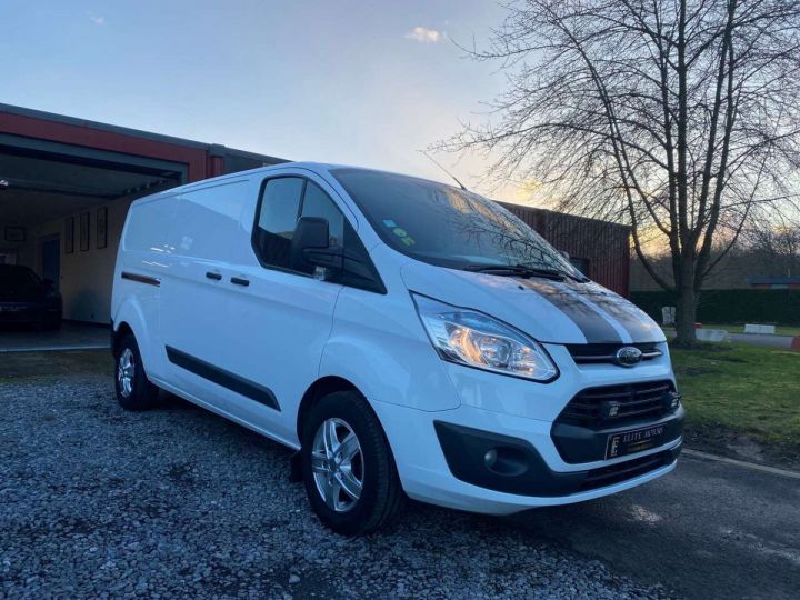 Commercial car Ford Transit Other Custom L2H1 AMBIANCE CAMERA- CLIM- 3PLACES- ETAT NEUF Blanc - 3