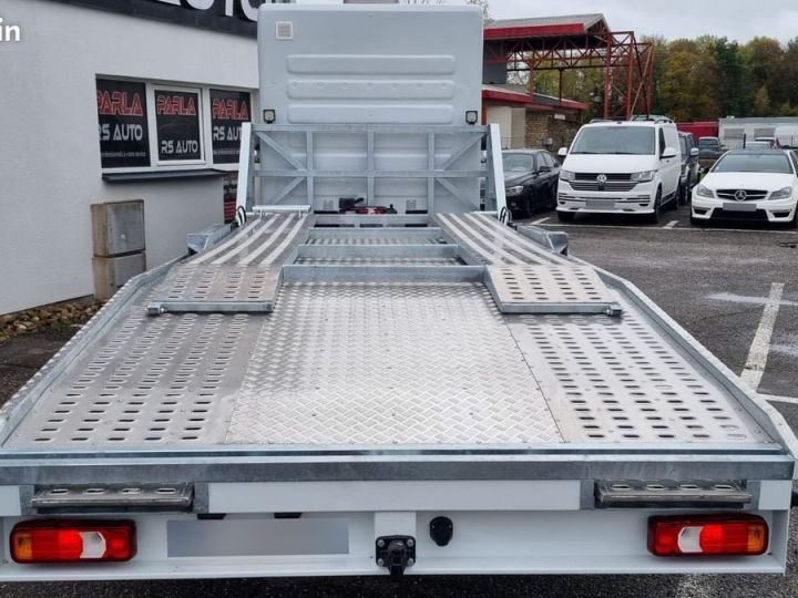 Commercial car Iveco Daily Other 72c18 7 tonnes porte 2 voitures neuf 180ch Blanc - 3