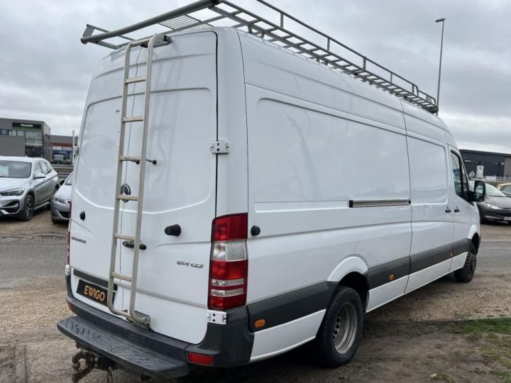 Commercial car Mercedes Sprinter Other Mercedes FG 2.2 514 CDI 145 CV 3 TVA RECUPERABLE (21 658,33 HT) ROUE JUMELEE ATTELAGE Blanc - 5