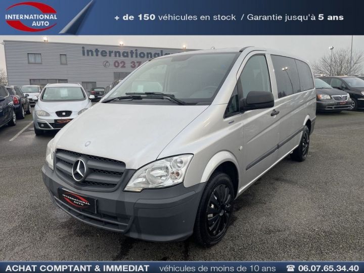 Commercial car Mercedes Vito Other 116 CDI BE SHUTTLE COMBI LONG Gris Clair - 1