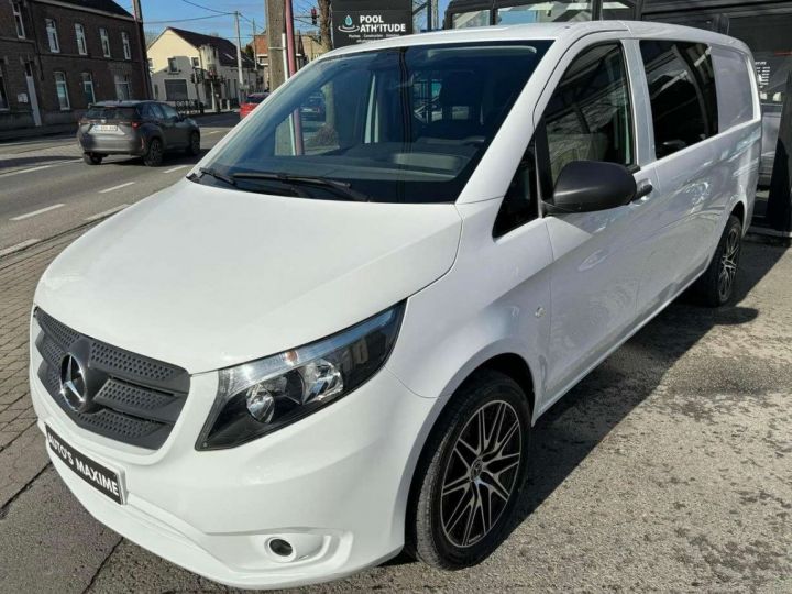 Commercial car Mercedes Vito Other 116 CDi DOUBLE CABINE 5 PLACES GARANTIE - Blanc - 1