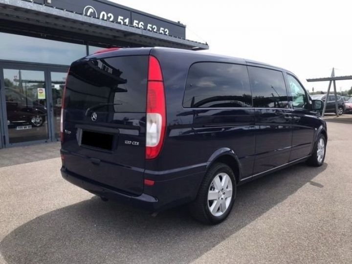 Commercial car Mercedes Vito Other 120 CDI COMBI EXTRA-LONG 8 PLACES BVA Bleu Fonce - 3