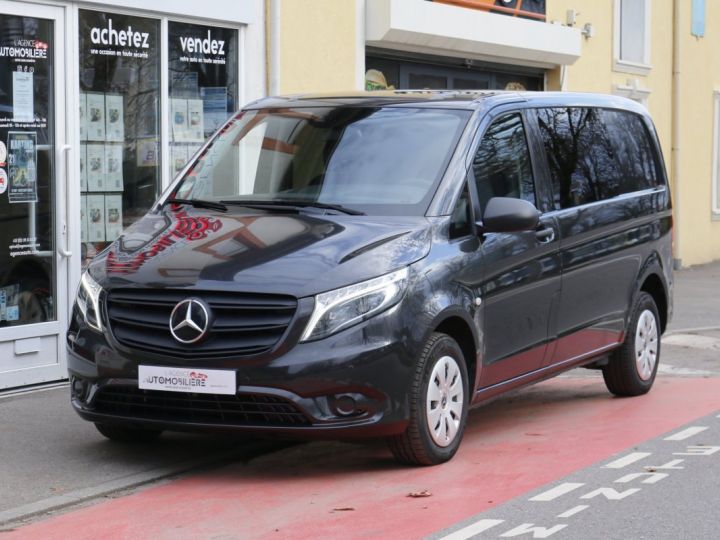 Commercial car Mercedes Vito Other 2.0 114 CDI Mixto Compact Base 9G-TRONIC (TVA Récupérable, 1ère main, Suivi Mercedes...) Gris - 39