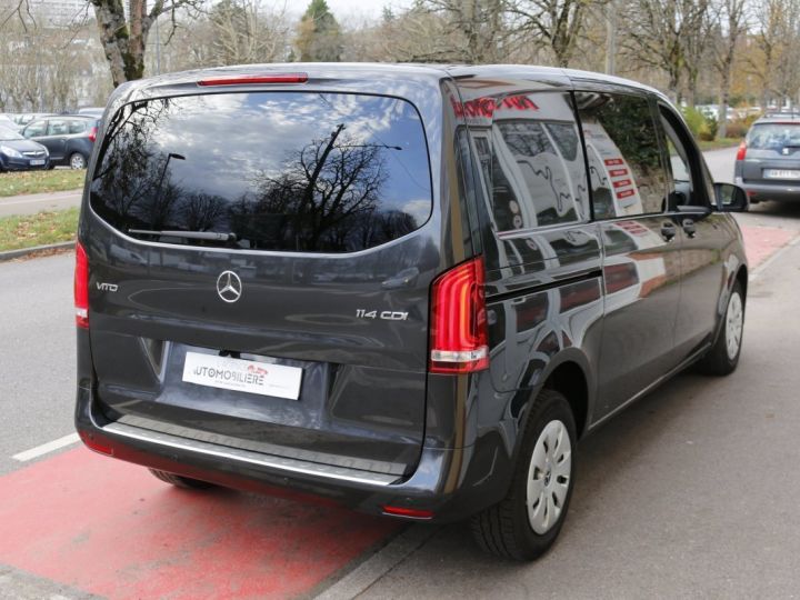 Commercial car Mercedes Vito Other 2.0 114 CDI Mixto Compact Base 9G-TRONIC (TVA Récupérable, 1ère main, Suivi Mercedes...) Gris - 5