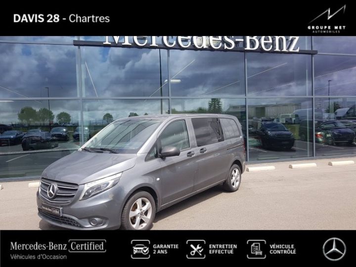 Commercial car Mercedes Vito Other Fg 114 CDI Mixto Compact Pro Propulsion Gris Sélénite Métallisé - 1