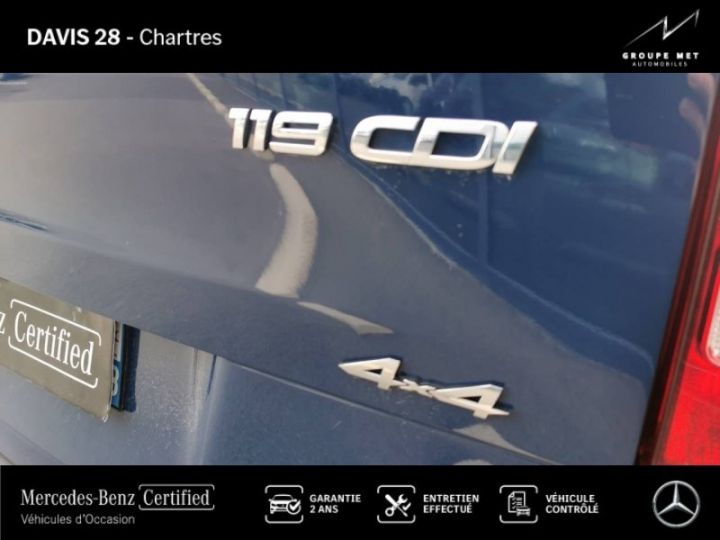 Commercial car Mercedes Vito Other Fg 119 CDI Compact Select E6 Propulsion Bleu Signalisation Spéciale - 19