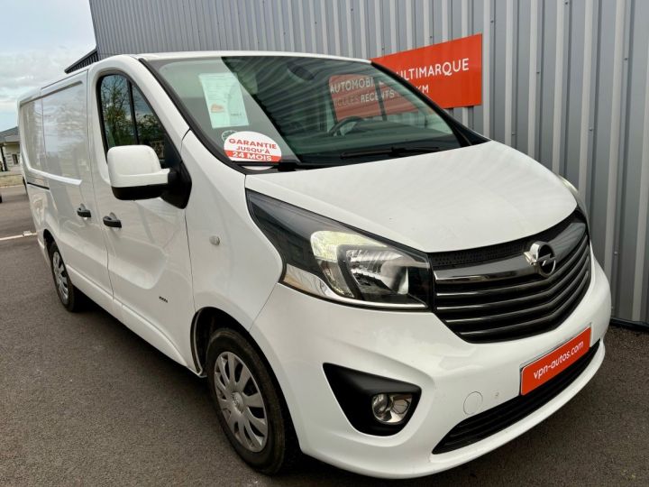 Commercial car Opel Vivaro Other FOURGON 14916€ ht FGN F2900 L1H1 1.6 CDTI 125 CH BITURBO ECOFLEX S/S PACK BUSINESS idem Renault Trafic Blanc - 1