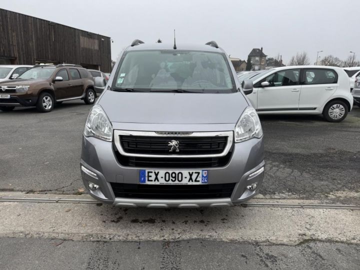 Commercial car Peugeot Partner Other 1.6 BlueHDi - 100 COMBI Tepee Style Gps + Camera AR + Radar AR GRIS CLAIR - 8