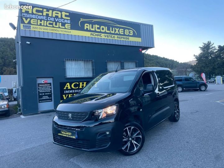 Commercial car Peugeot Partner Other 3 places 130 cv garantie Noir - 1