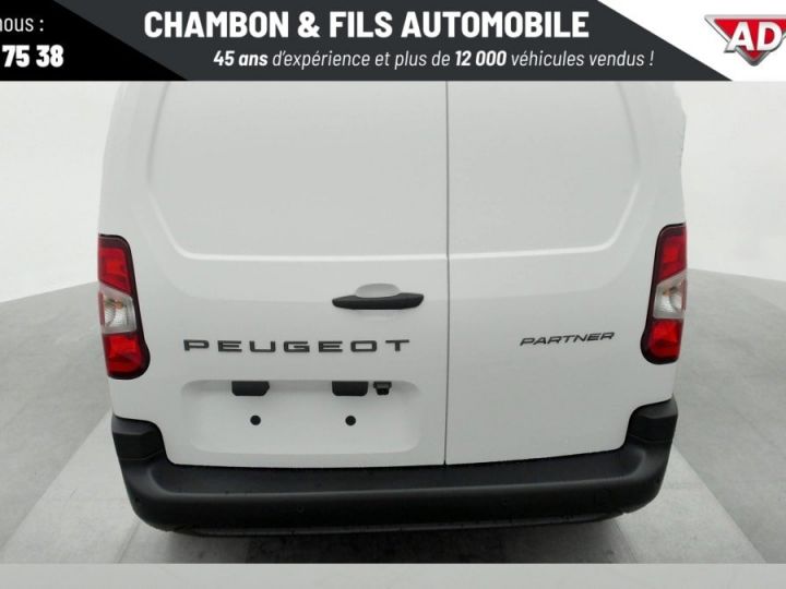 Commercial car Peugeot Partner Other FOURGON NOUVEAU M 1000 KG BLUEHDI 100 S BVM6 Blanc - 7