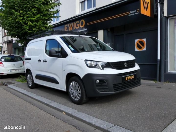 Commercial car Peugeot Partner Other VU FOURGON 1.5 BLUEHDI 130 L1 M 1000 KG DISTRIBUTION FAITE Blanc - 2