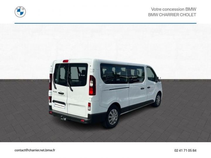 Commercial car Renault Trafic Other Combi L2 BLUE DCI 125CH ZEN 9 PLACES Blanc Glacier - 2