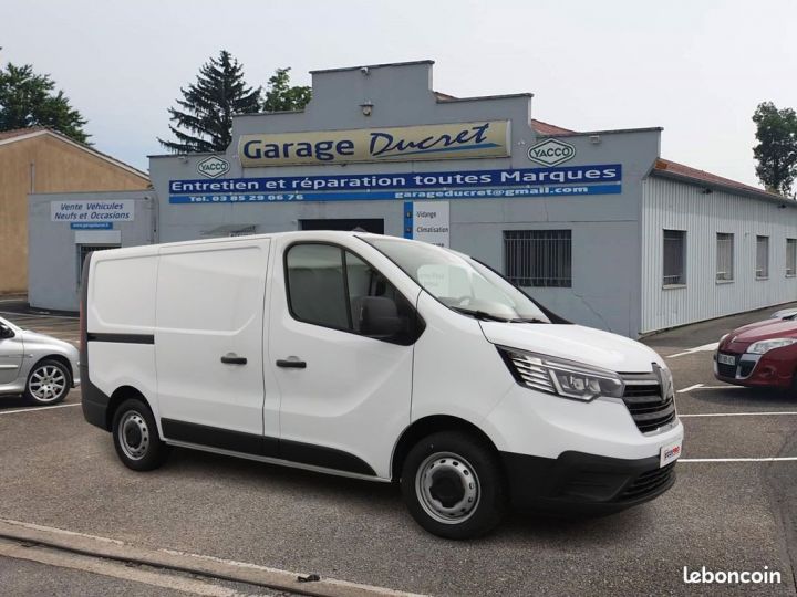 Commercial car Renault Trafic Other Van L1H1 Advance + Caméra Cloison Trappe 2T8 Blue DCI 130 Leasing Blanc - 2