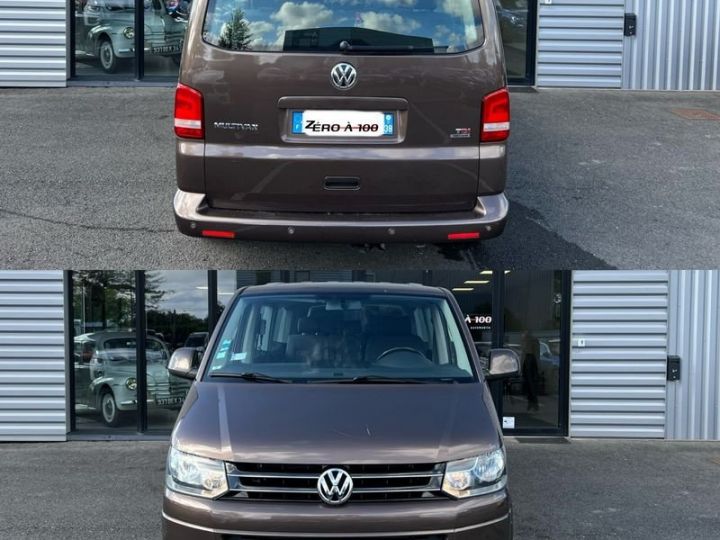 Commercial car Volkswagen Multivan Other VW Transporter 4 MOTION BOITE AUTO 2,0 180ch EQUIPE TPMR Marron - 2