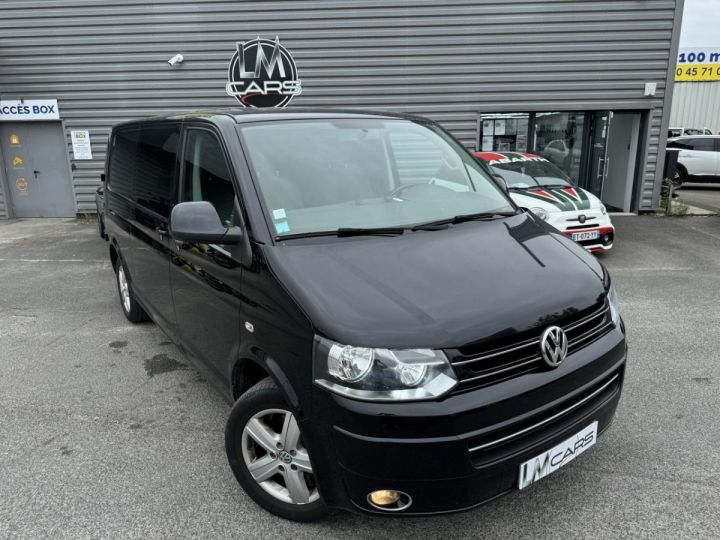 Commercial car Volkswagen Transporter Other Long Bas 3.0T 2.0 16V BiTDI FAP - 180 - BV DSG T5 7J-7H FOURGON VITRE Fourgon Vitr& NOIR - 1