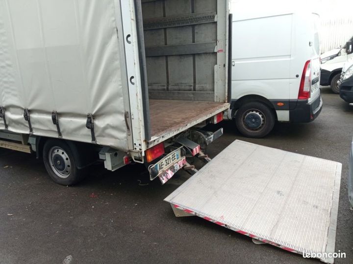 Commercial car Renault Master Platform body Plateau Tautliner + Hayon Blanc - 3